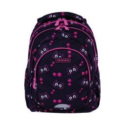 Ranac đački anatomski 3zipa AB330 Cat's Eyes 24.Astrabag crno-roze