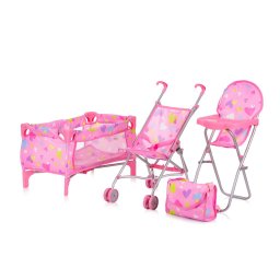 Chipolino Trixy 3u1 set za lutke