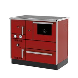 Etažni šporet Alfa Plam TERM 27 NR desni, crveni ECO