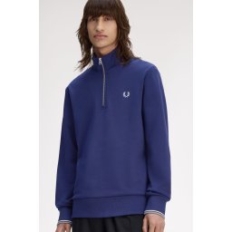 FRED PERRY HALF ZIP DUKS FNAVYA