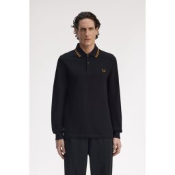 FRED PERRY LONG MAJICA BLACKSS