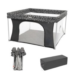 Kidnort Snoen ogradica za bebe black