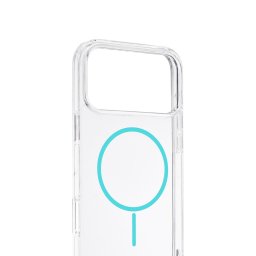 TPU maska Clear Color MagSafe za iPhone 17 Pro MAX 2025 (6.9") providna
