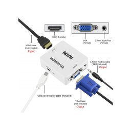 MAXPRO LINE Konverter HDMI na VGA aktivni STAR