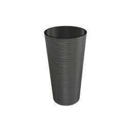 Gardino saksija finesa okrugla 30x57 antracit ( 13129 )