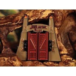 Fanattik Jurassic Park Gates Hinged Pin Badge ( 073036 )