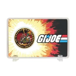 Fanattik G.I. Joe: A Real American Hero 60th Anniversary 24k Gold Plated Coin ( 073054 )