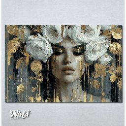 Slike na platnu Dodir zlata Nina687_P