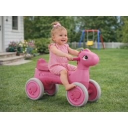 Dečija guralica Dino 767 roze
