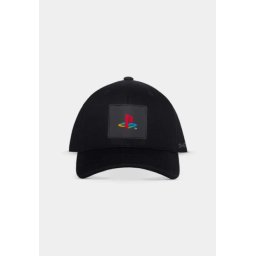 Difuzed Playstation - Men's Logo Black Adjustable Cap ( 073248 )