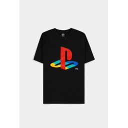 Difuzed Playstation - Men's Back Console Short Sleeved T-Shirt (M) ( 073244 )
