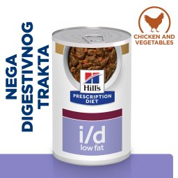 Hill’s Prescription Diet i/d Low Fat – Konzerva 360g