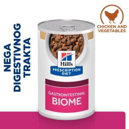 Hill’s Prescription Diet Gastrointestinal Biome Gulaš za Pse sa Piletinom i dodatkom Šargarepe 354 g