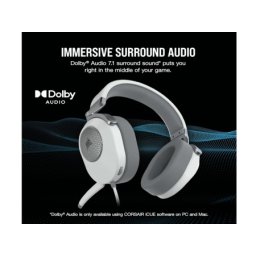 Corsair hs65 surround žicne/ca-9011271-eu/bela Slušalice ( CA-9011271-EU )