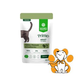 Nature's Protection Cat Sterillised Turkey Pheasant&Cranberries 85g,Vlažna Hrana