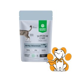 Nature's Protection Cat Weight Control Herring & Chicken 85g, Vlažna Hrana
