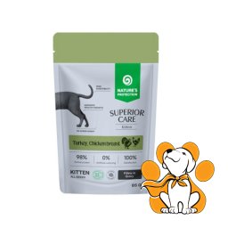 Nature's Protection Cat Kitten Turkey & Chicken 85g, Vlažna Hrana Za Mačiće