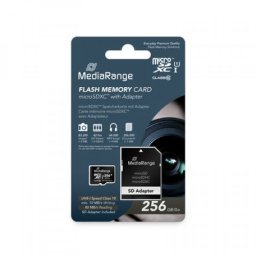 MEDIARANGE GERMANY 256GB MICRO SDXC/UHS-1/+ADAP C10/MR946