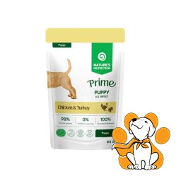 Nature's Protection Puppy Chicken&Turkey 85g, Vlažna Hrana Za Štence Svih Rasa