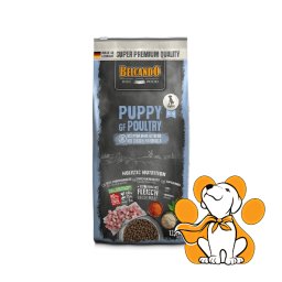 BELCANDO Puppy GF Poultry 12,5kg, Ukusno Meso Živine pripremljeno za Štence