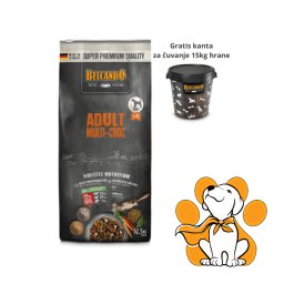 BELCANDO Adult Multi-Croc 12,5kg, Granule za Odrasle Pse sa Pirinčem i Povrćem