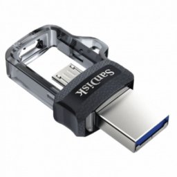 SanDisk dual drive USB ultra 64GB m3.0 grey&silver
