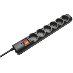 Trust strujni kabel surge protector 6 mesta/1.8m/crna ( 21059 )