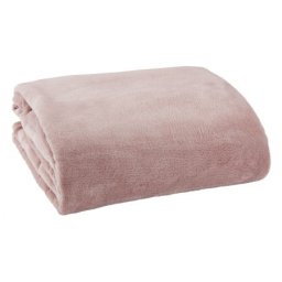 Ćebe pliš 140x200 roze
