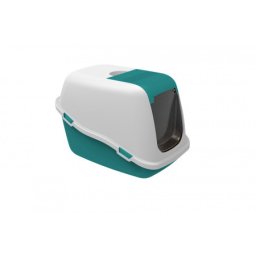 PetMax toalet za macke comfort tirkiz 57x39x41h ( 50136 )