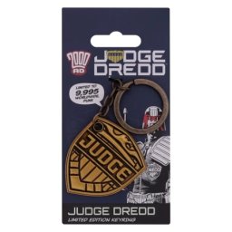 Fanattik 2000 AD Judge Dredd Badge Keyring ( 073050 )