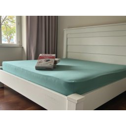 Čaršav Pamuk - Lastiš 160x200/25cm Green color ( VLK000322-greenn )