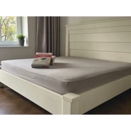 Čaršav Pamuk - Lastiš 200x200/25cm Grey color ( VLK000324-greyn )