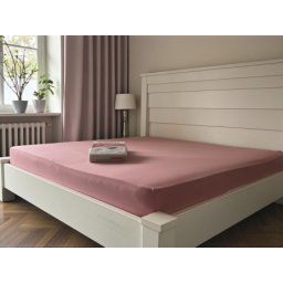 Čaršav Pamuk - Lastiš 200x200/25cm Pink color ( VLK000324-pinkn )