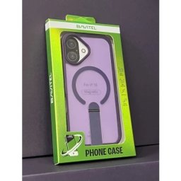 Bavitel iPhone 16 MagSafe sa naslonom ljubičasta ( 96622 )