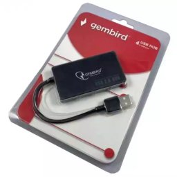 GEMBIRD UHB-U2P4-02 ** Gembird USB2.0 4-port HUB, black