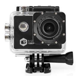 Nedis action camera 12mpix hd action kamera vodootporno kuciste ( CAM21BK )