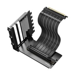 Antec AT‑RCVB‑BK200‑PCIE5 RTX50 PCI‑E 5.0 Riser kabl sa vertikalnim nosačem – Crni