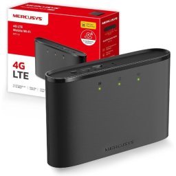 Mercusys MT110 V1.2, 4G LTE Mobile Wi-Fi Router 150 Mbps 2200mAh battery
