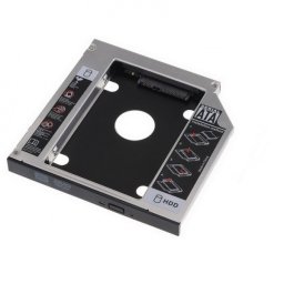 MF-95-02 Gembird Fioka za montazu 2.5 SSD/SATA HDD(do12.7mm) u 5.25 leziste u Laptop umesto optike A