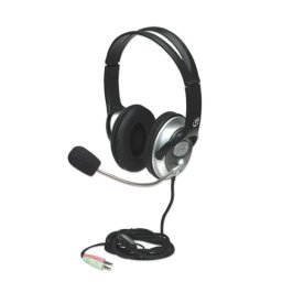 Slušalice sa mikrofonom Manhattan Classic 175555, black