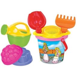 Set kofica za pesak sa kanticom i modlama - princeza ( 17/0559 )