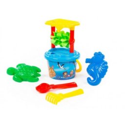 Set za plažu - peskarnik sa koficom i dodacima ( 17/35769 )