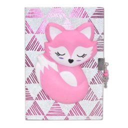 Dnevnik fox squishy sa ključem A5 80L D32-U-01 ( 09/70105 )