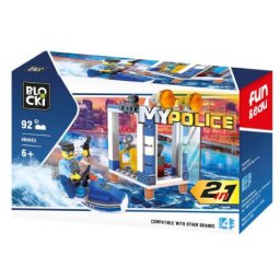 Kocke blocki - policijska rečna patrola 2u1 92pcs ( 76/0653 )