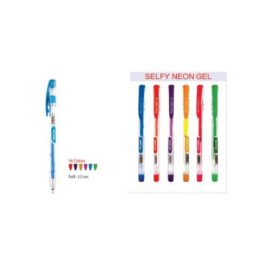 Gel olovka neon gel 1.0mm 6/1 mix boja ( 72/04264 )