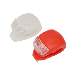 Treptač silikonski set (prednji/zadnji) 2 led ( 190108 )