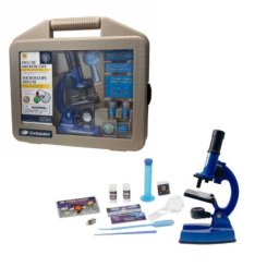 Mikroskop set u koferu 48pcs 100/600/1200x plavi 90101p ( 95/90101 )
