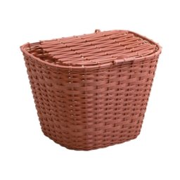 Korpa prednja plastična 146 veća (sa poklopcem) braon ( 090069 )