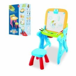 Milla sto i tabla sa stolicom plavi 2u1 ( 11/71022 )