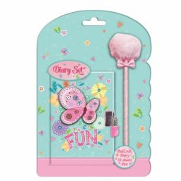 Dnevnik sa olovkom butterfly fun 56l bp642301 ( 09/70024 )